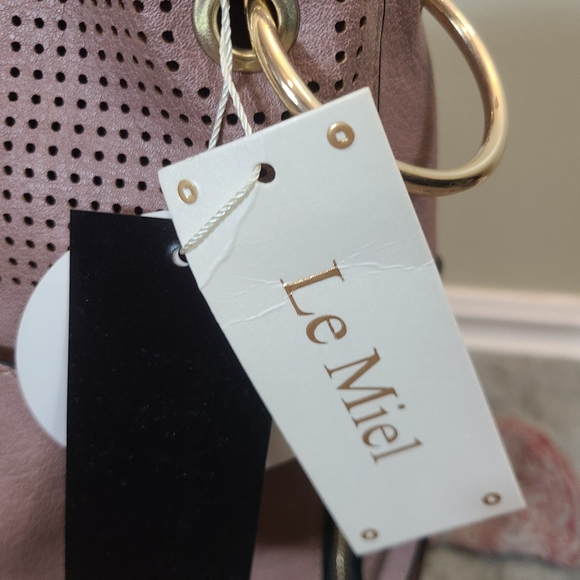 Le Miel Dark Blush Vegan Handbag - Picture 5 of 11